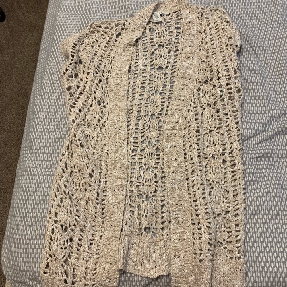 American Rag Shirt Sleeve Sweater